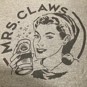 White Claw Mrs Claws Graphic T-Shirt 3X